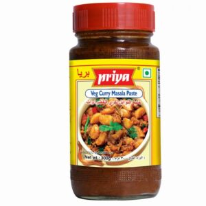 PRIYA VEGETABLE CURRY MASALA PASTE 300G