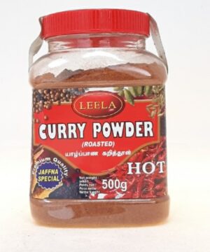 LEELA ROASTED HOT CURRY POWDER 500G