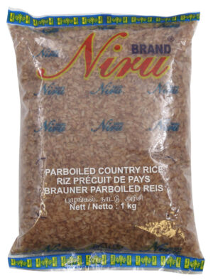 NIRU PARBOILED COUNTRY RICE 1KG