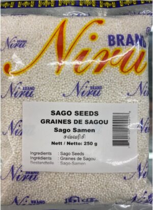NIRU SAGO SEEDS 250G