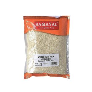 SAMAYAL WHITE RAW RICE 1KG