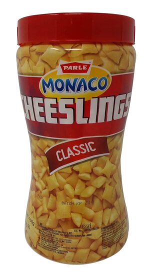 PARLE MONACO CLASSIC CHEESLINGS JAR 150G