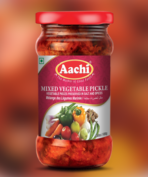 AACHI MIXED VEGETABLE PICKLE 375G