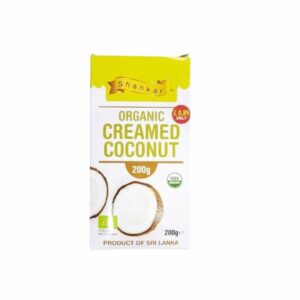 SHANKAR ORGANIC CREAMED COCONUT 200G