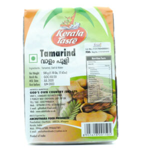KERALA TASTE TAMARIND 500G