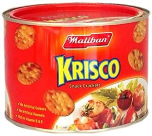 MALIBAN KRISCO SNACK CRACKERS TIN 215G