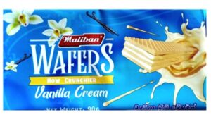MALIBAN VANILLA CREAM WAFERS 90G