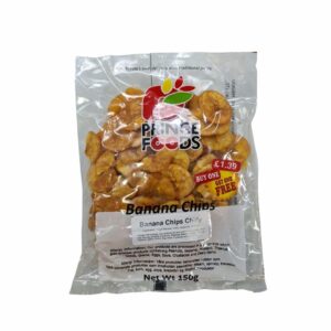 PRINCE FOODS CHILLY BANANA CHIPS 150G