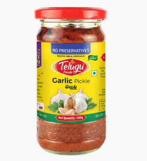 TELUGU FOODS GARLIC PICKLE 300G