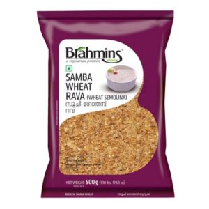 BRAHMINS SAMBA WHEAT RAVA 500G