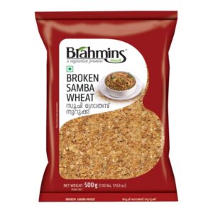 BRAHMINS BROKEN SAMBA WHEAT 500G