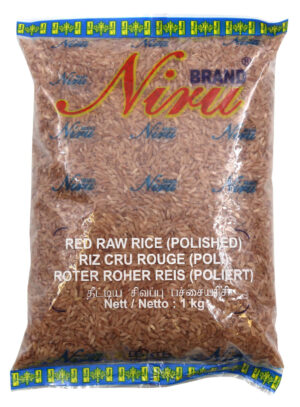 NIRU POLISHED RED RAW RICE 1KG