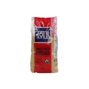 TATE LYLE FAIRTRADE UNREFINED DEMERARA PURE CANE SUGAR 1KG