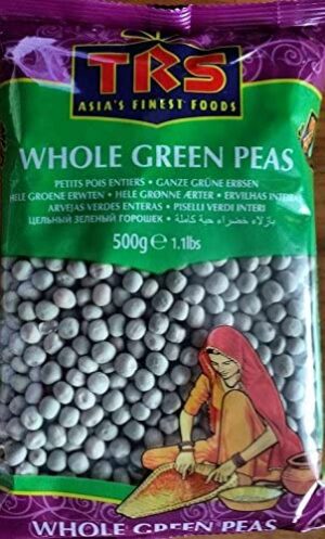 TRS WHOLE GREEN PEAS 500G