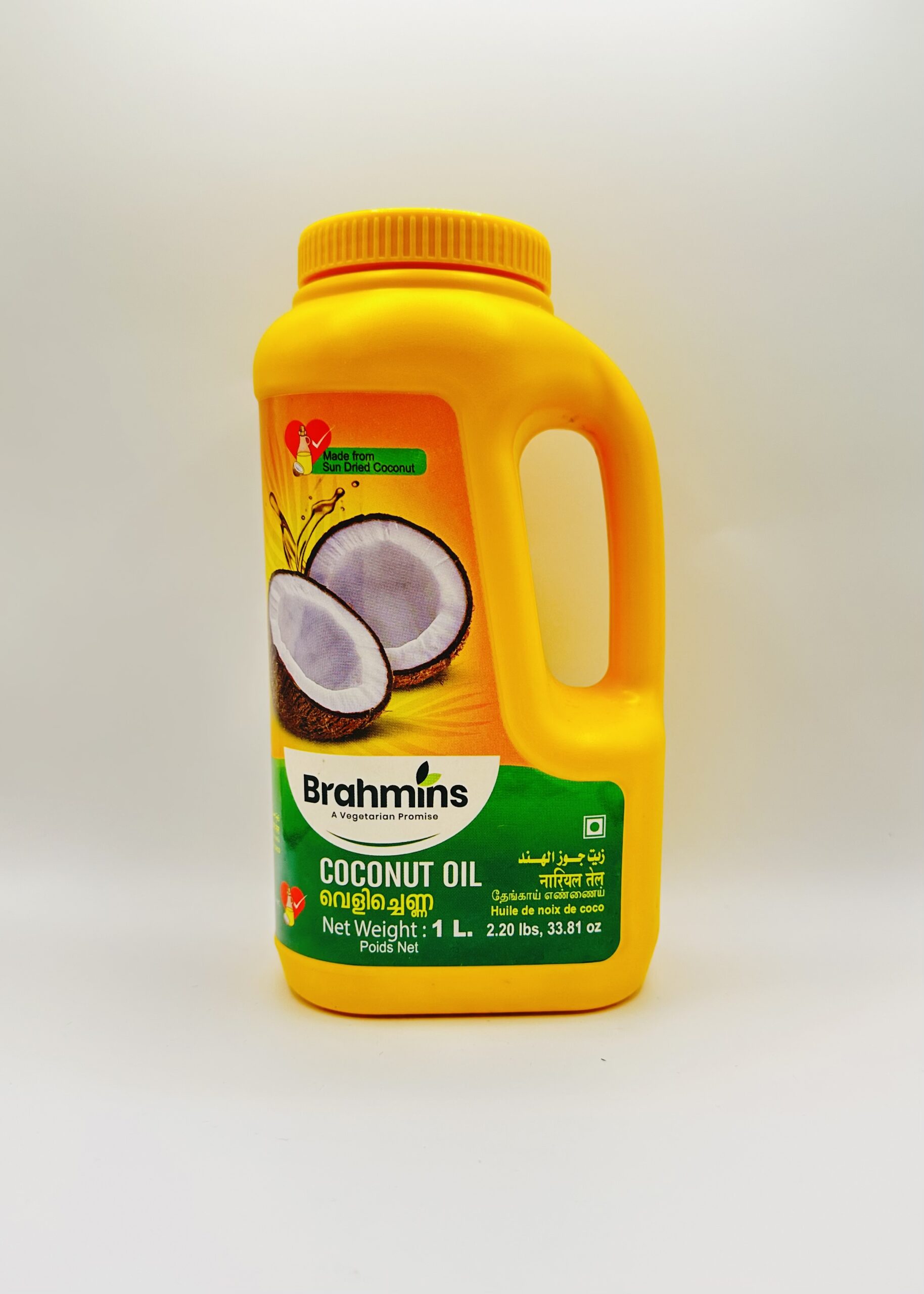 BRAHMINS COCONUT OIL 1L