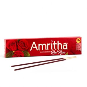 AMRITHA INCENSE STICKS RED ROSE 30G