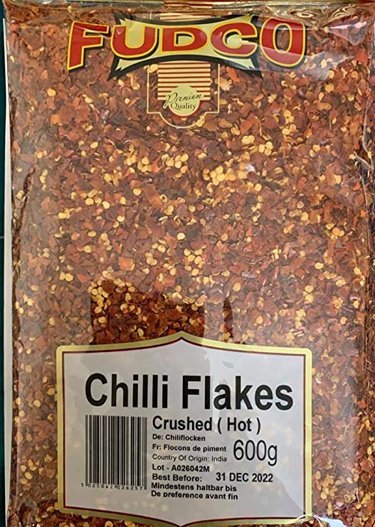 FUDCO CHILLI FLAKES 600G