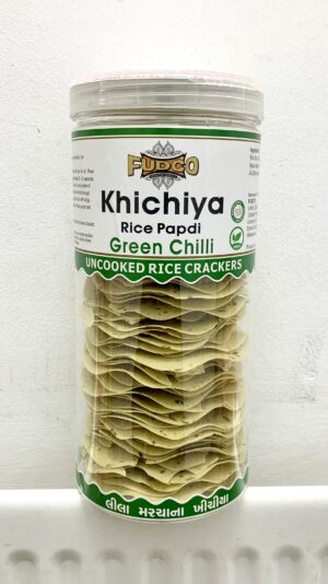 FUDCO KHICHIYA RICE PAPDI GREEN CHILLI 250G