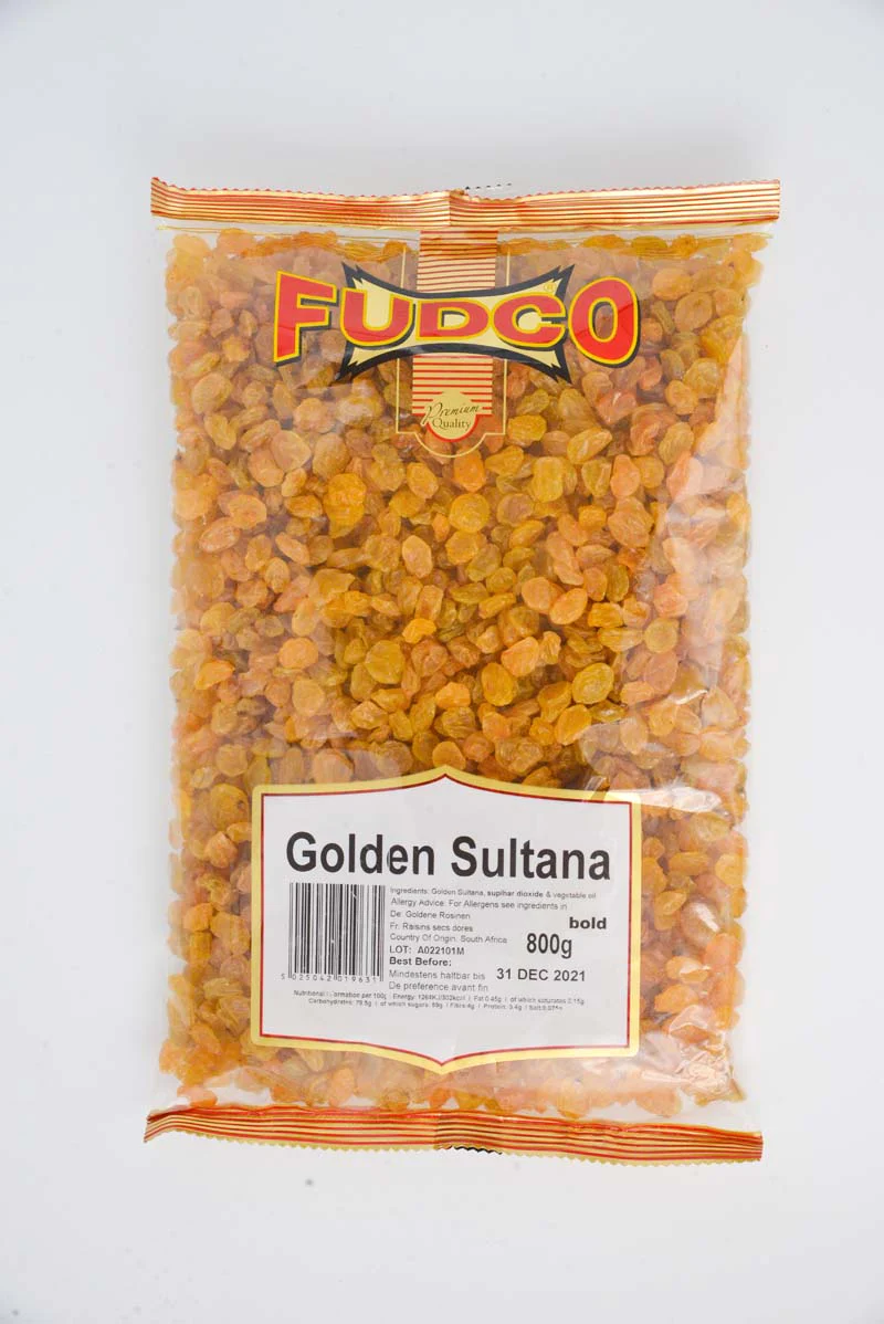 FUDCO GOLDEN SULTANA 800G