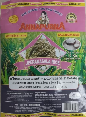 ANNAPURNA JEERAKASALA RICE 5KG