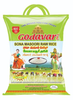 GODAVARI SONA MASOORI RAW RICE 5KG
