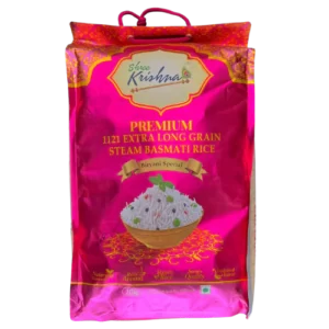 SHREE KRISHNA EXTRA LONG STEAM BASMATI RICE 5KG
