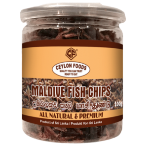 CEYLON FOODS MALDIVE FISH CHIPS 100G