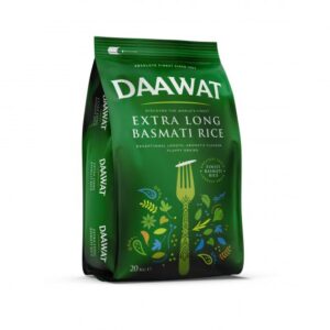 DAAWAT EXTRA LONG BASMATI 2OKG