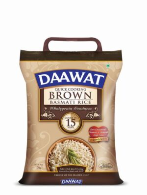 DAAWAT BROWN BASMATI RICE 5KG