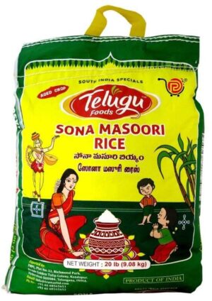 TELUGU FOODS SONA MASOORI RICE 10KG