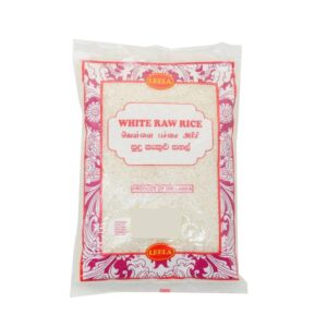 LEELA WHITE RAW RICE 1KG