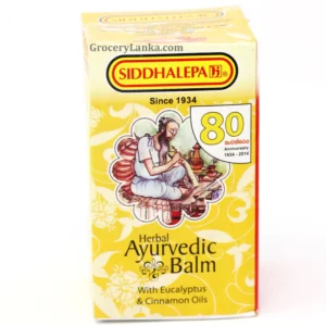SIDDALEPA HERBAL AYURVEDIC BALM 25G