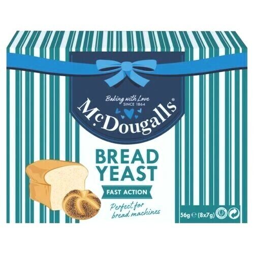 MCDOUGALLS BREAD YEAST 56G