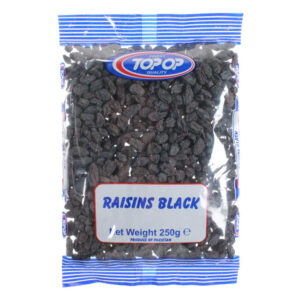 TOPOP BLACK RAISINS 250G