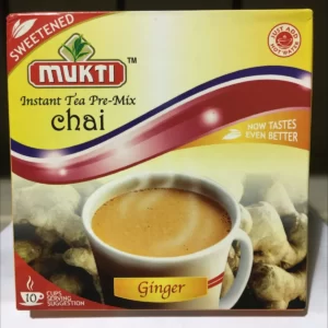 MUKTI INSTANT GINGER CHAI PRE-MIX 220G