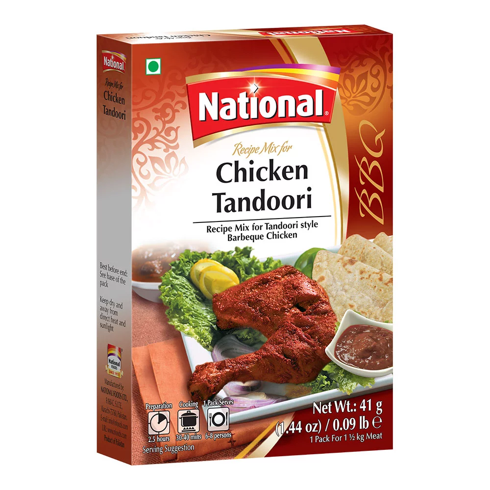 NATIONAL CHICKEN TANDOORI MIX 82G