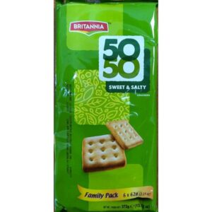 BRITANNIA 50 50 SWEET AND SALT FAMILY PACK 372G