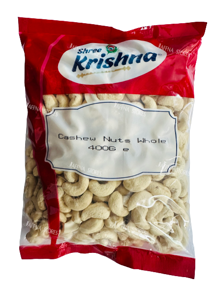 SHREE KRISHNA CASHEW NUTS WHOLE 400G