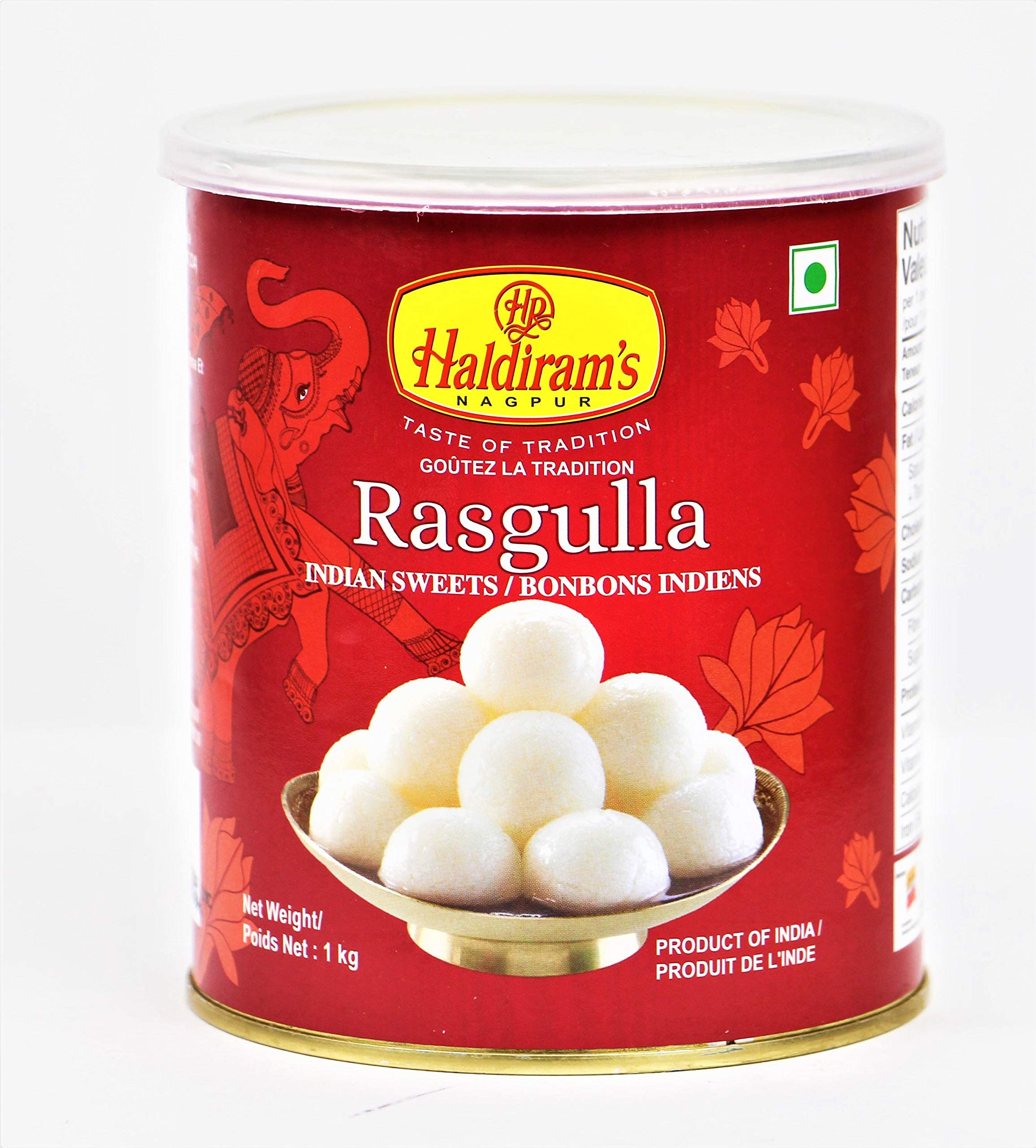 HALDIRAM'S RASGULLA 1KG