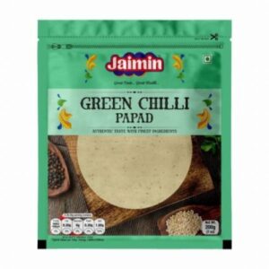 JAIMIN GREEN CHILLI PAPAD 200G