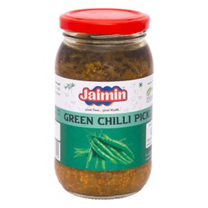 JAIMIN GREEN CHILLI PICKLE 400G