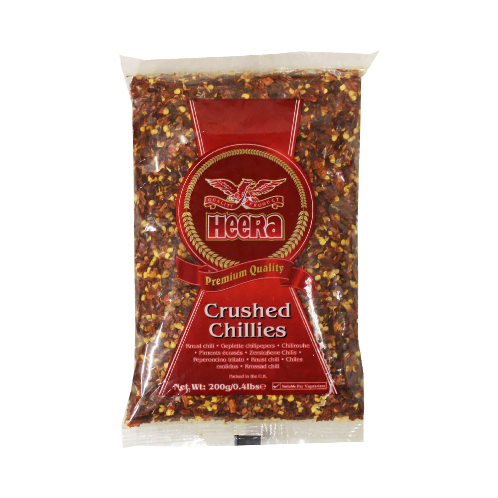 HEERA CRUSHED CHILLIES 200G