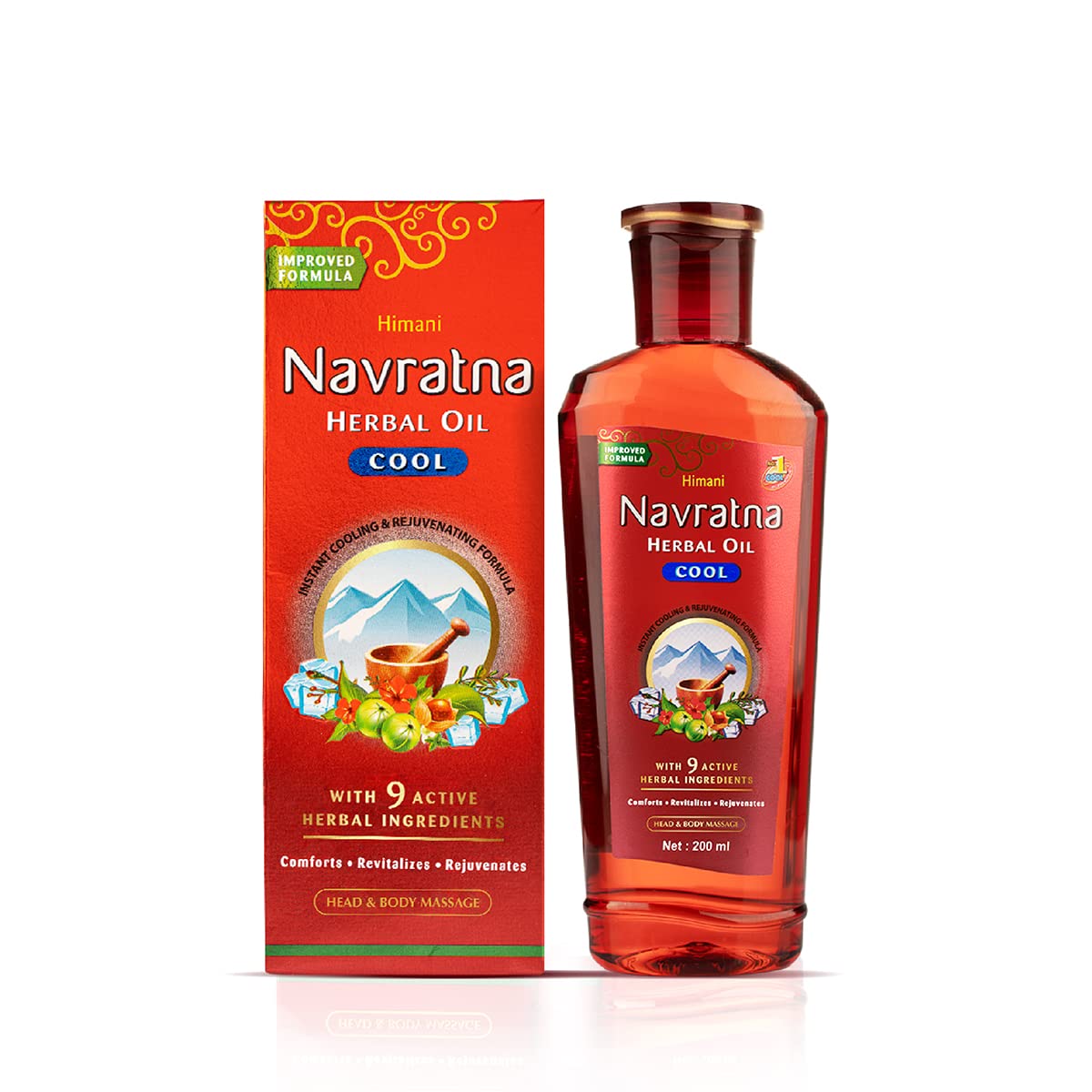 HIMANI NAVRATNA HERBAL OIL 200ML