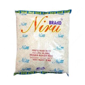 NIRU WHITE RAW RICE 5KG