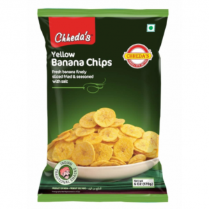 CHHEDA’S PLANTAIN CHIPS (YELLOW BANANA CHIPS) 170G