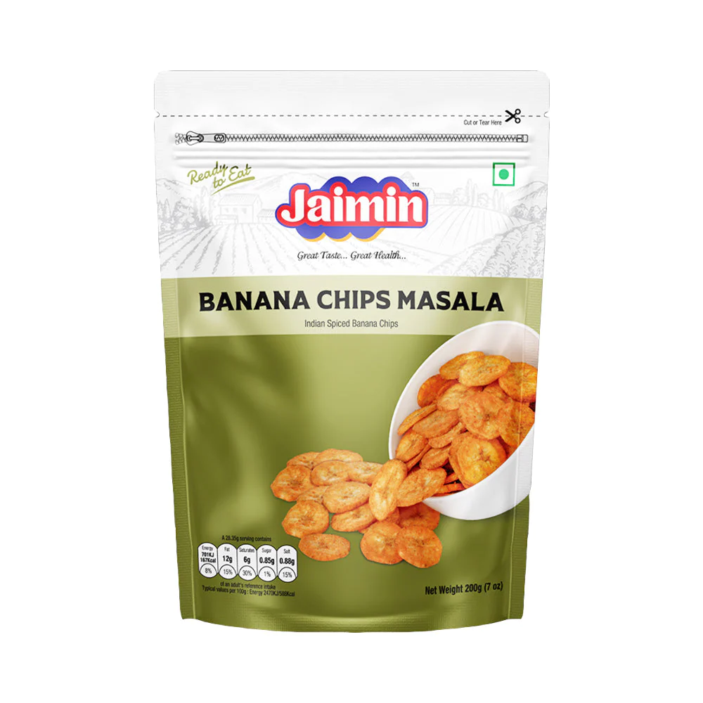 JAIMIN BANANA CHIPS MASALA 200G