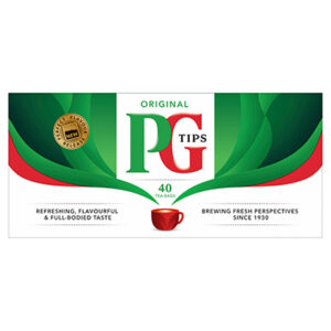 PG TIPS 40 TEA BAGS