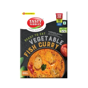 TASTY NIBBLES VEGETABLE FISH CURRY 200G