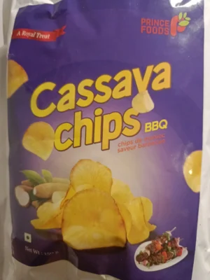 PRINCE FOODS CASSAVA CHIPS BBQ 150G