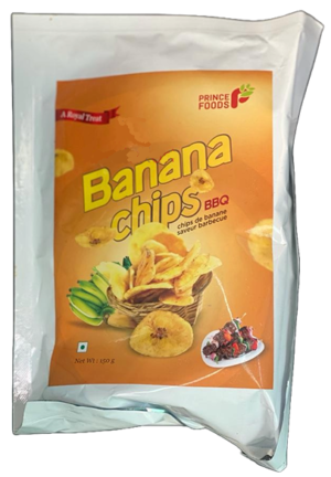 PRINCE FOODS BANANA CHIPS BBQ 150G